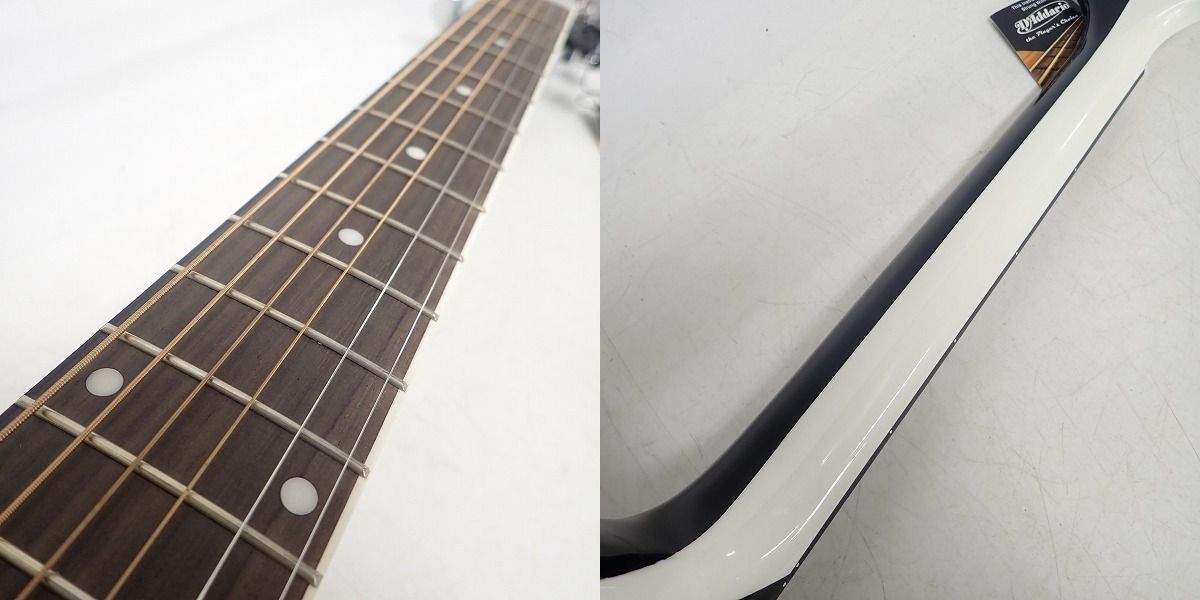 実際に弊社で買取させて頂いた★DEAN/ディーン MSP Michael Schenker/マイケルシェンカー モデル エレアコ/アコースティックギター ハードケース付きの画像 2枚目