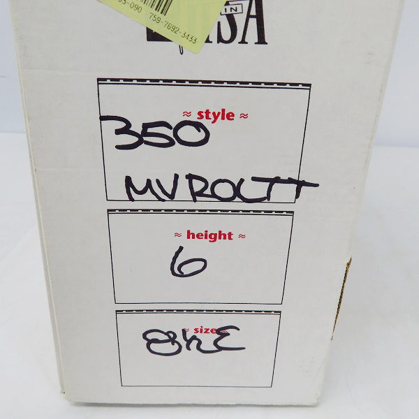 実際に弊社で買取させて頂いたWHITE'S BOOTS/ホワイツブーツ 6インチ SMOKE JUMPER/スモークジャンパー ブーツ 350 MV ROLTT/8.5Eの画像 8枚目