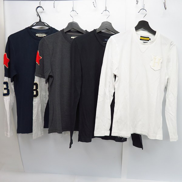 実際に弊社で買取させて頂いたHYDROGEN/ハイドロゲン 長袖/ロングスリーブ カットソー/ロンT/トレーナー 8点セット の画像 1枚目