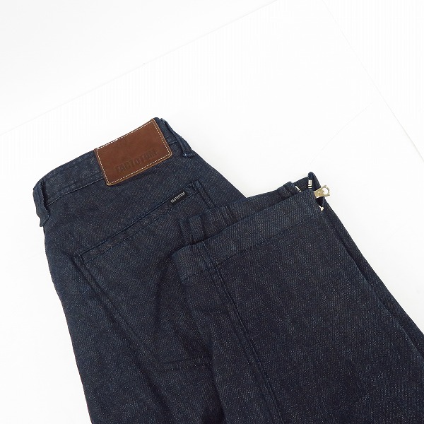 実際に弊社で買取させて頂いたFACTOTUM/ファクトタム バイカー スキニーデニムパンツ 29の画像 7枚目