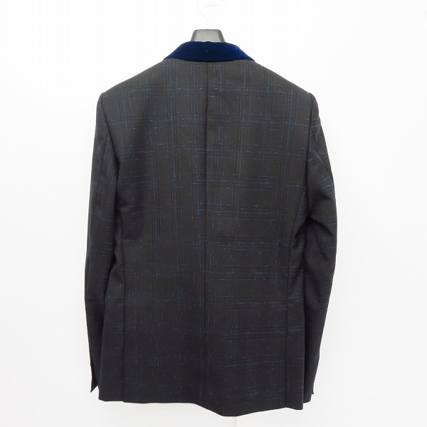 実際に弊社で買取させて頂いたJOHN LAWRENCE SULLIVAN/ジョンローレンスサリバン 襟ベロア テーラードジャケット/36の画像 1枚目