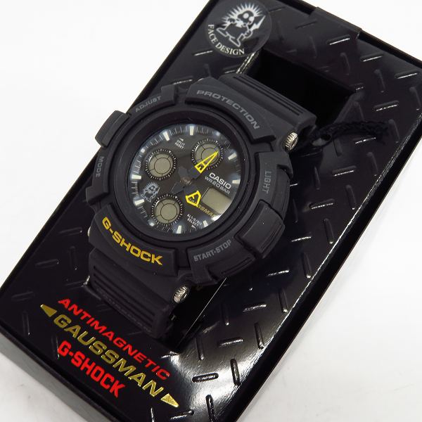 未使用 G-SHOCK ガウスマン AW-571BM-1T MIB2 箱付き カシオ G-SHOCK ガウスマン AW-571BM-1T メン・イン・ブラック2