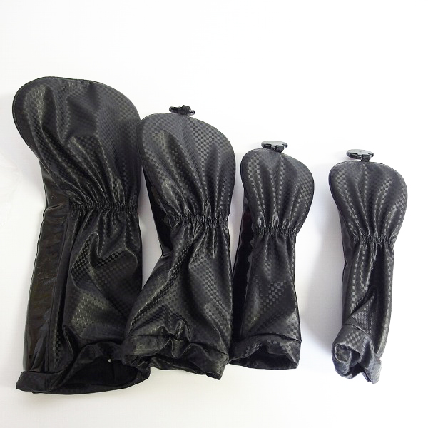 実際に弊社で買取させて頂いたLe coq sportif/ルコックスポルティフ ドライバー/フェアウェイウッド/ユーティリティ用 ヘッドカバー 4点セットの画像 1枚目