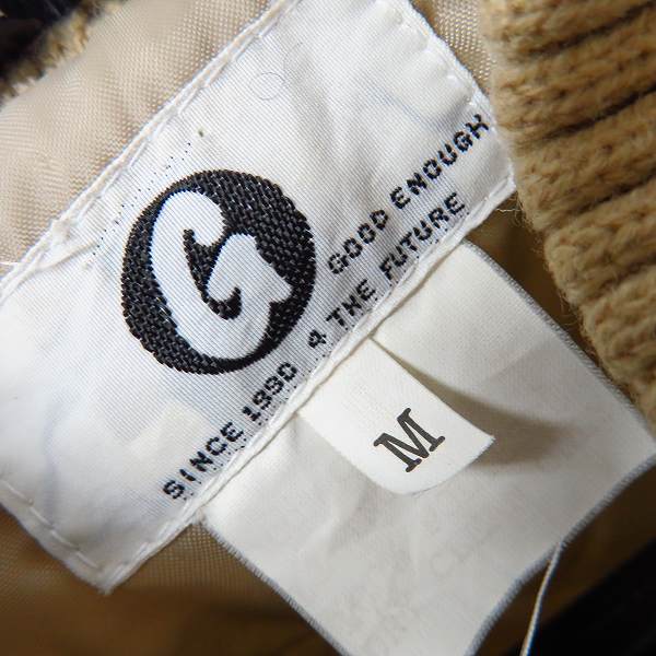 実際に弊社で買取させて頂いたGOODENOUGH/グッドイナフ ジップアップブルゾンジャケット/Mの画像 2枚目