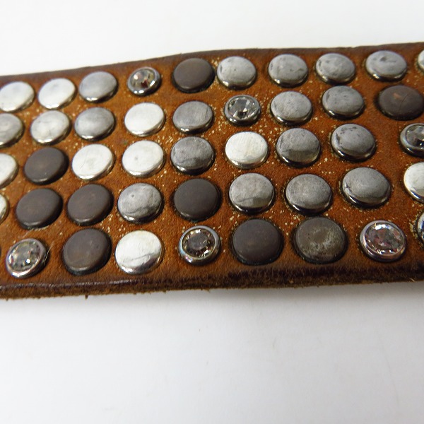 実際に弊社で買取させて頂いたHTC/エイチティーシー スワロスタッズベルト 05/34の画像 4枚目