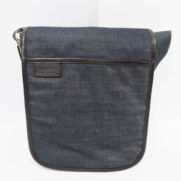 実際に弊社で買取させて頂いたBurberry Blue Label/バーバリーブルーレーベル ショルダーバッグ デニム地 チェック