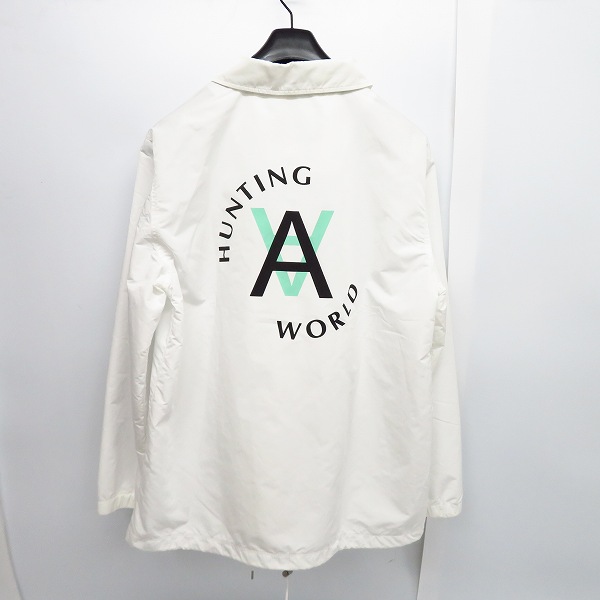 実際に弊社で買取させて頂いたHUNTING WORLD/ハンティングワールド バックプリント コーチジャケット/XLの画像 1枚目