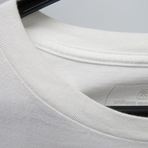実際に弊社で買取させて頂いたuniform experiment/ユニフォームエクスペリメント 17AW スターボックスロゴTシャツ/4の画像 4枚目
