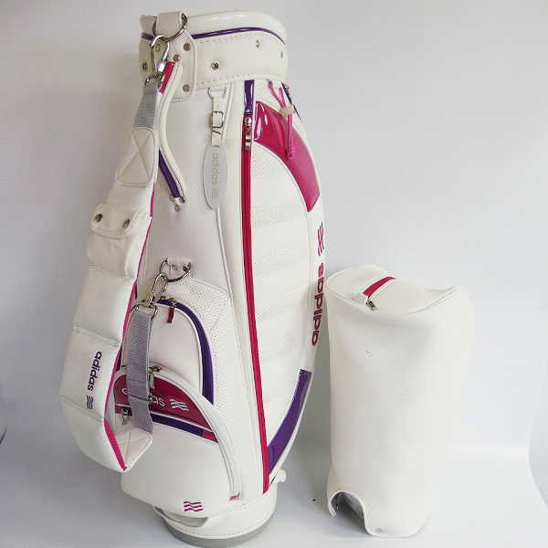 実際に弊社で買取させて頂いたTaylorMade/テーラーメイド GLOIRE/グローレ GL-400 レディースクラブ 12本セット adidas CB付きの画像 6枚目