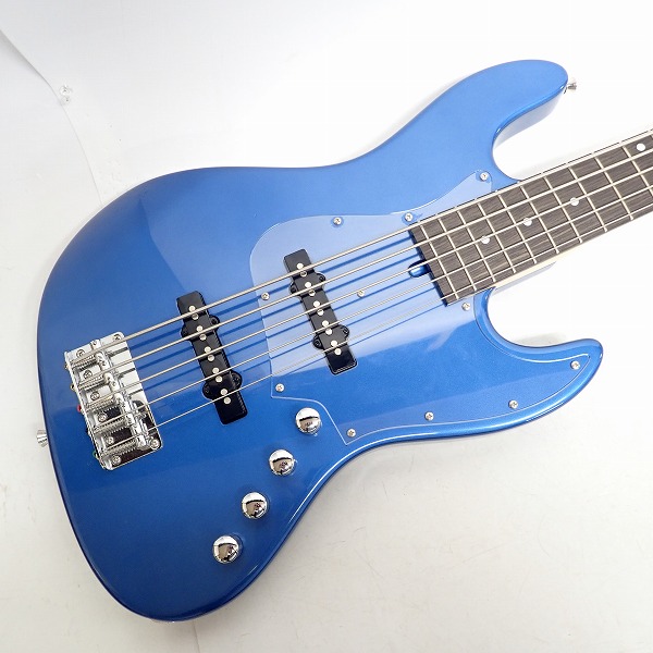 実際に弊社で買取させて頂いた★Bacchus/バッカス WOODLINE MODEL WL-534 ACT DLPB-MH 5弦 アクティブ エレキベース ソフトケース付きの画像 5枚目