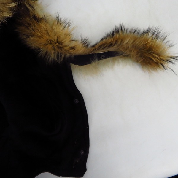 実際に弊社で買取させて頂いたLounge Lizard/ラウンジリザード 襟ファー ダッフルコート 5036/1の画像 6枚目