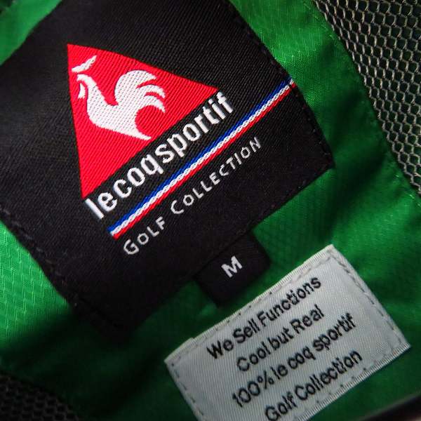 実際に弊社で買取させて頂いたLe coq sportif/ルコックスポルティフ ジップアップ ジャケット Size：M 2点セットの画像 2枚目