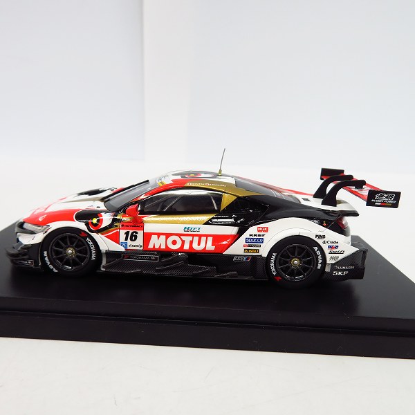 実際に弊社で買取させて頂いたEBBRO/エブロ 1/43 MOTULモチュール MUGEN NSX-GT SUPER GT GT500 2017 ミニカーの画像 2枚目