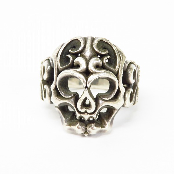 実際に弊社で買取させて頂いたDEAL DESIGN/ディールデザイン ハッピーデッドスカル リング 27号の画像 1枚目