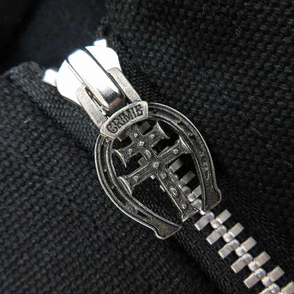 実際に弊社で買取させて頂いたCRIMIE/クライミー バックロゴ コットン ベスト/Lの画像 6枚目