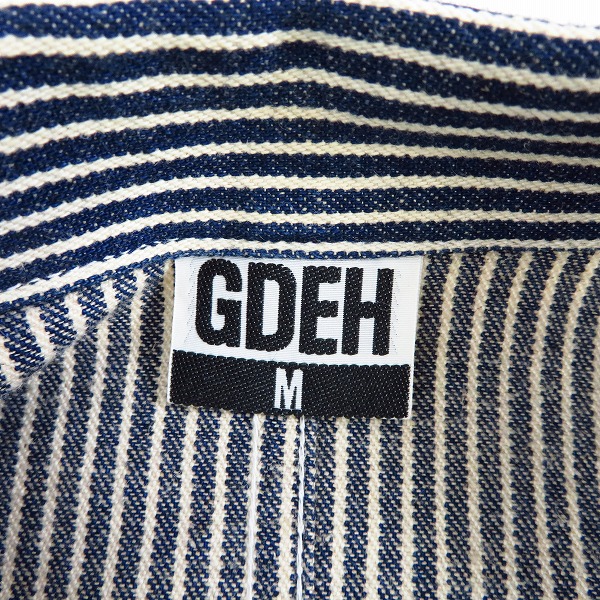 実際に弊社で買取させて頂いたGOOD ENOUGH/グッドイナフ GDEH　ストライプジャケット/Mの画像 2枚目