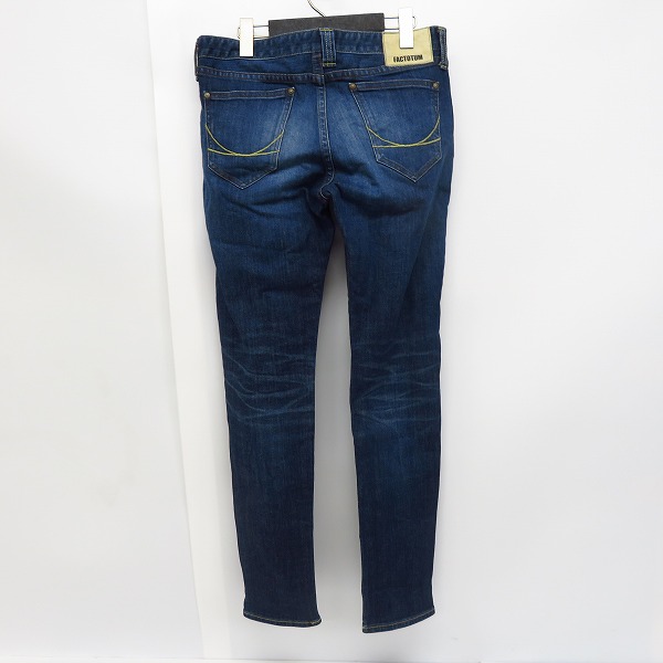 実際に弊社で買取させて頂いたFACTOTUM/ファクトタム インディゴデニムパンツ 08042901/30の画像 1枚目