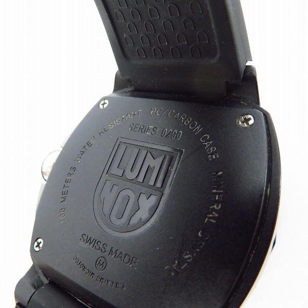 実際に弊社で買取させて頂いたLUMINOX/ルミノックス ナイトビュー SENTRY 0200 SERIES 0201【動作未確認】の画像 3枚目
