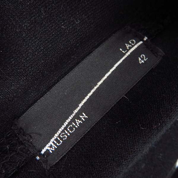 実際に弊社で買取させて頂いた LAD MUSICIAN/ラッドミュージシャン 18AW 天竺 ロングカーディガン ガウン/42の画像 2枚目