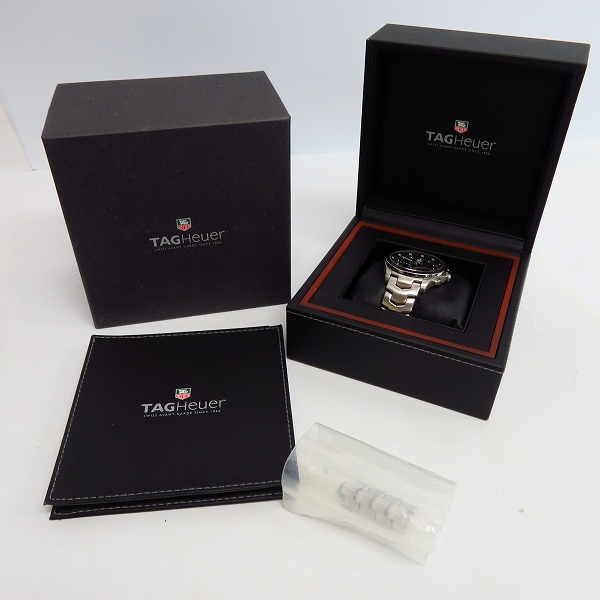 実際に弊社で買取させて頂いたTAGHeuer/タグホイヤー リンク キャリバーS クォーツ 腕時計 CJF7110-0の画像 6枚目