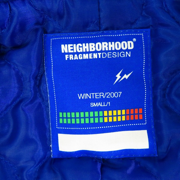 実際に弊社で買取させて頂いたNEIGHBORHOOD×Fragment Design/ネイバーフッド×フラグメント ウールPコート/Sの画像 2枚目