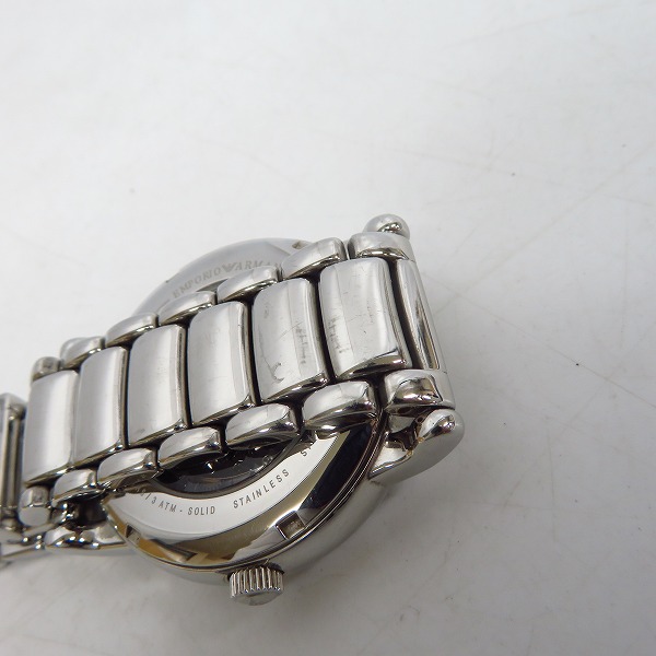 実際に弊社で買取させて頂いたEMPORIO ARMANI/エンポリオアルマーニ 裏スケ/自動巻き 腕時計/ウォッチ AR-1980の画像 5枚目
