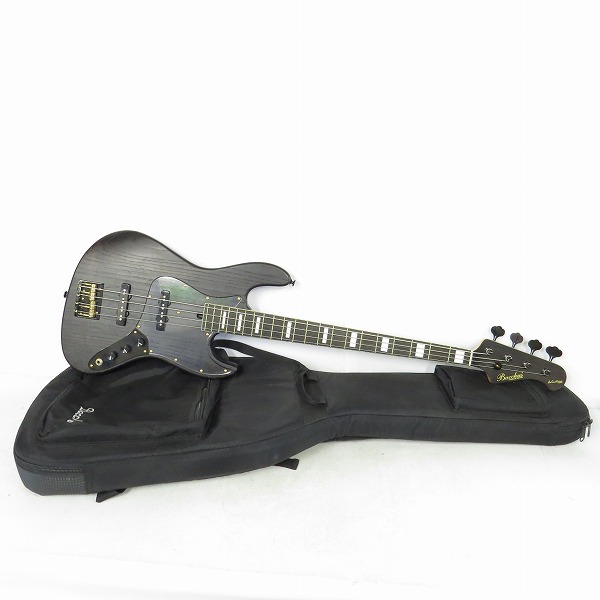 実際に弊社で買取させて頂いた★Bacchus/バッカス Handmade Series WOODLINE417 JAZZ BASSタイプ エレキベース