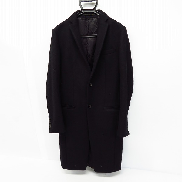 実際に弊社で買取させて頂いたato/アトウ 16AW ANGORA MELTON CHESTER COAT/アンゴラ混 メルトンチェスターコート/46