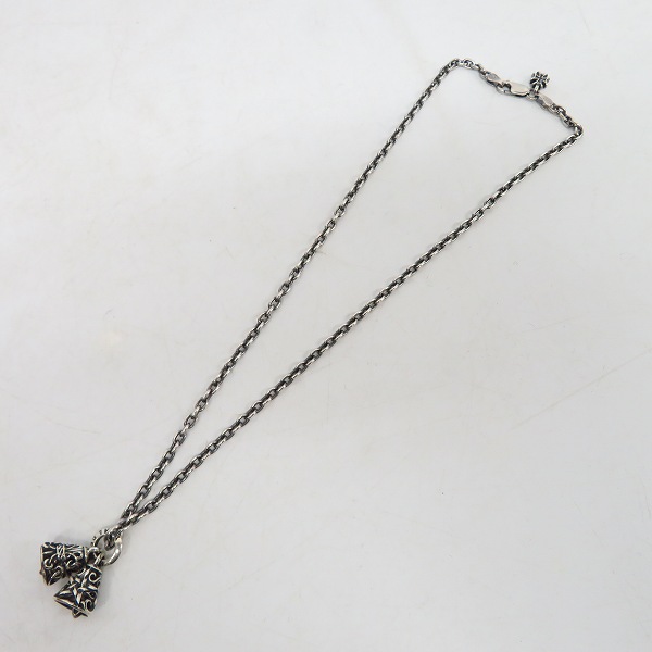 実際に弊社で買取させて頂いたDEAL DESIGN/ディールデザイン ダブルベル ペンダント/ベーシック チェーン/ネックレスの画像 5枚目