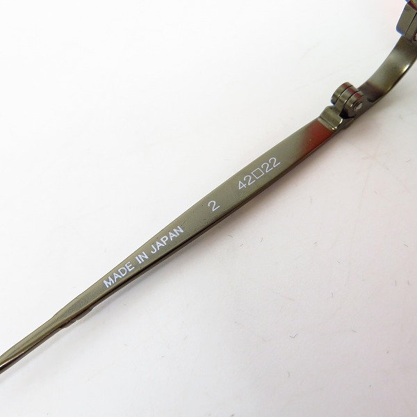 実際に弊社で買取させて頂いたjohn lennon/ジョンレノン サングラス/カラーレンズ JL-1049の画像 3枚目