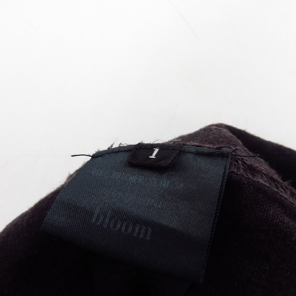 実際に弊社で買取させて頂いたDIET BUTCHER SLIM SKIN/ダイエットブッチャースリムスキン コットン/リネン カーディガン 日本製/Size：1の画像 3枚目