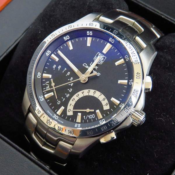 実際に弊社で買取させて頂いたTAGHeuer/タグホイヤー リンク キャリバーS クォーツ 腕時計 CJF7110-0