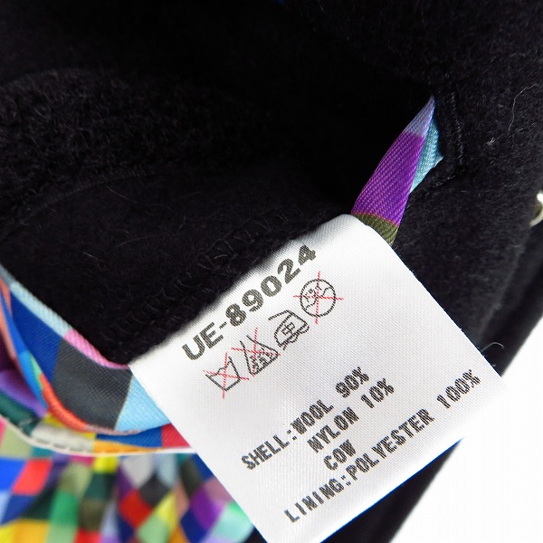 実際に弊社で買取させて頂いたUNIFORM EXPERIMENT/ユニフォームエクスペリメント 袖レザースタジャンUE-89024/2の画像 4枚目