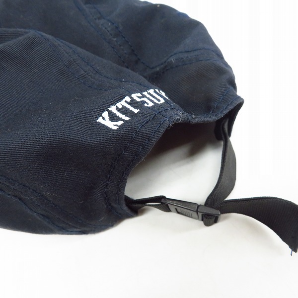 実際に弊社で買取させて頂いたMAISON KITSUNE×NEW ERA/メゾンキツネ×ニューエラ Parisien刺繍 キャンプキャップ/ONE SIZEの画像 8枚目