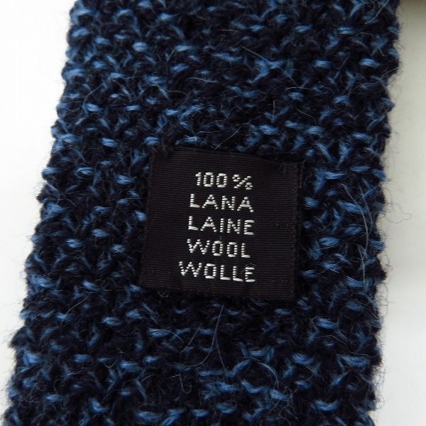 実際に弊社で買取させて頂いたChristian Dior/クリスチャン・ディオール ウールボウタイ 2点セットの画像 4枚目