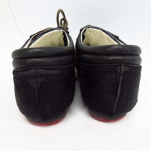 実際に弊社で買取させて頂いたHIROMU TAKAHARA/ヒロムタカハラ ハラコシューズ/靴/40-1/2の画像 1枚目