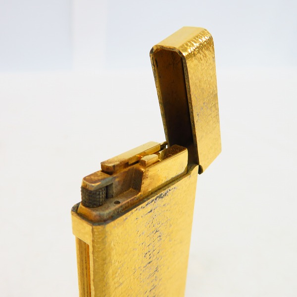 実際に弊社で買取させて頂いたGIVENCHY/ジバンシー ローラー ガスライター/ゴールド の画像 4枚目