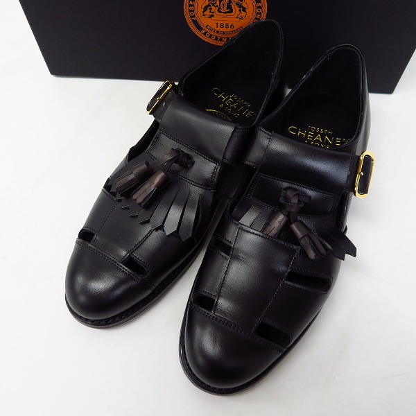 実際に弊社で買取させて頂いたJOSEPH CHEANEY&SONS/ジョセフ チーニー ギリーシューズ SUNNY BLACK CALF/3.5D