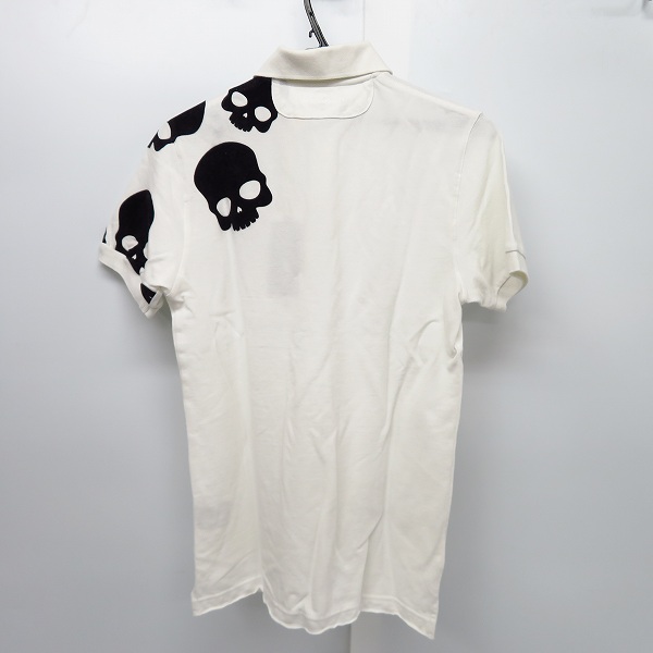 実際に弊社で買取させて頂いたHYDROGEN/ハイドロゲン スカルパッチ ハーフスリーブ/半袖 ポロシャツ Size：Sの画像 1枚目