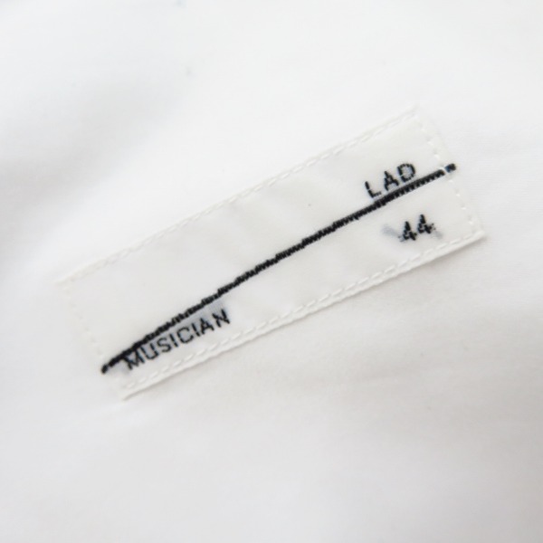実際に弊社で買取させて頂いたLAD MUSICIAN/ラッドミュージシャン ASYMMETRY SHIRT/アシンメトリー/アシメ シャツ 2218-103/44の画像 3枚目