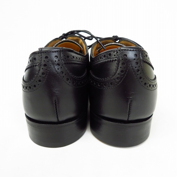 実際に弊社で買取させて頂いたJOSEPH CHEANEY&SONS/ジョセフ チーニー ウィングチップ MILLY BLACK CALF/4Dの画像 1枚目