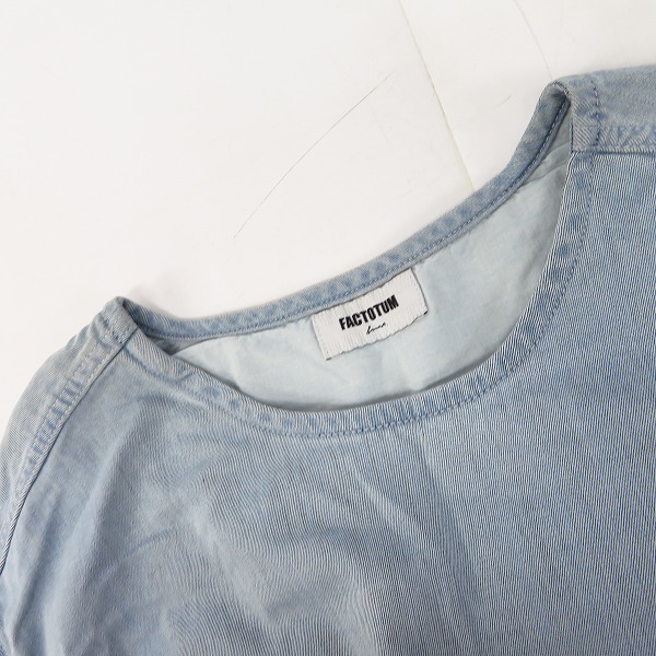 実際に弊社で買取させて頂いたFACTOTUM/DOWN ON THE CORNER/FOB FACTORY シャツ/カットソー/Tシャツ 2/M/44/46 4点セットの画像 5枚目