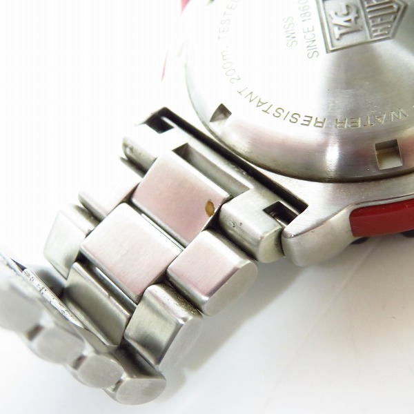 実際に弊社で買取させて頂いたTAG HEUER/タグホイヤー FORMULA 1/フォーミュラ 1 腕時計 WAC1113-0【動作未確認】の画像 5枚目