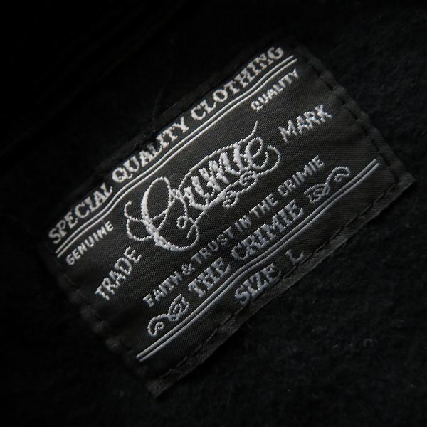 実際に弊社で買取させて頂いたCRIMIE/クライミー コットンジャケット/Lの画像 2枚目