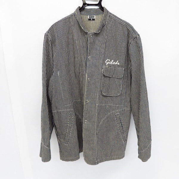 実際に弊社で買取させて頂いたGOOD ENOUGH/グッドイナフ GDEH　ストライプジャケット/M