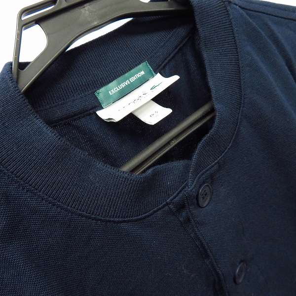 実際に弊社で買取させて頂いたLACOSTE/ラコステ ワンポイントポロシャツ/Lの画像 5枚目