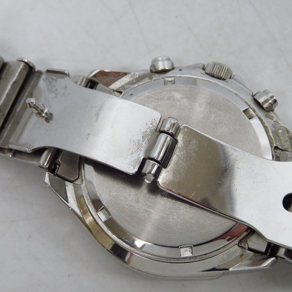 実際に弊社で買取させて頂いたCITIZEN/シチズン ECO-DRIVE/エコドライブ クロノグラフ デイト 腕時計 H500-S064597の画像 4枚目