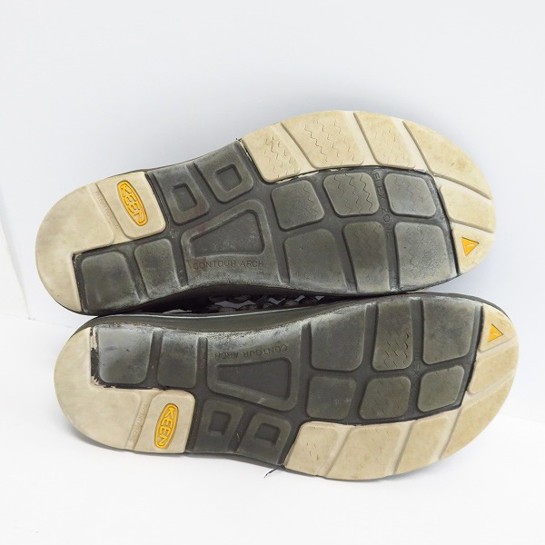 実際に弊社で買取させて頂いたKEEN/キーン UNEEKSTRIPES サンダル BR010615/27.0の画像 2枚目