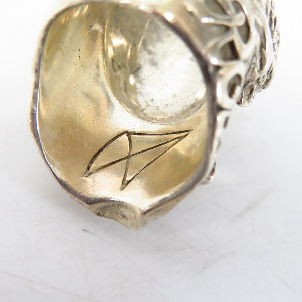 実際に弊社で買取させて頂いたRAZY PIG/クレイジーピッグ #255 ベートーベンリング/14号の画像 5枚目