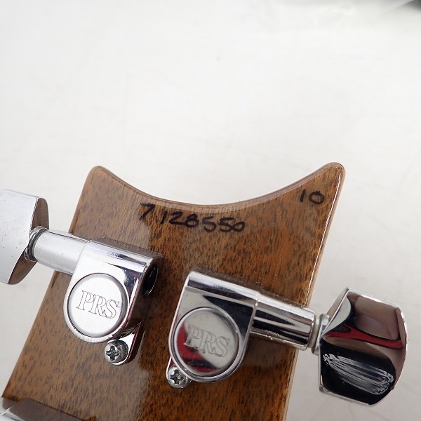 実際に弊社で買取させて頂いた★【改造品】PRS/ポールリードスミス CUSTOM24 1ST BLUE MATTEO 10top エレキギター ハードケース付きの画像 2枚目